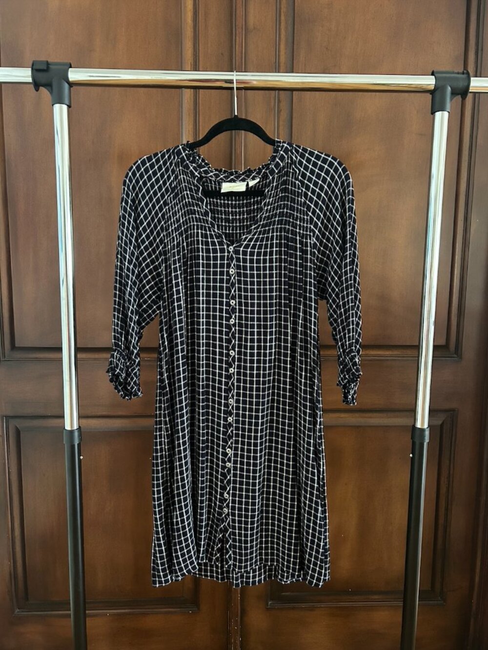 Maeve by Anthropologie Smocked Shirtdress